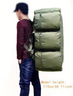 Military Duffel Backpack 80L Outdoor Travel Bag - Image 3
