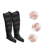 360 Air Pressure Leg Massager Boots with Remote Black - Image 3
