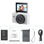 Digital Camera with 3.0 Flip Screen White - Image 4