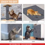 Beige Cat Scratcher - Durable Cardboard Scratching Pad for Cats - Image 4