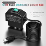 OBD Car Dash Cam Monitoring Cable - 12V/24V Hardwire Power Cable for Dash Cameras - Image 3