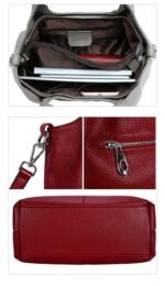 Women's Leather Handbag - Stylish & Durable Fashion Bag for Daily Use - Image 2
