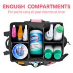 Gray Cleaning Kit - Multi-Purpose Cleaning Supplies Organizer Bag - Image 3