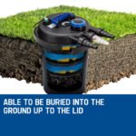 PROTEGE Aquarium External Canister Filter Aqua Fish Tank Pond Water UV Light 10000 L/H - Image 7