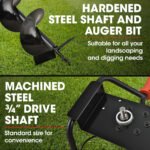 Baumr-AG 1500W Electric Post Hole Auger Digger - Image 5