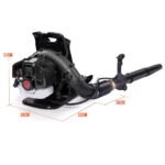 MTM 65CC Petrol Backpack Leaf Blower - Commercial 2 Stroke Garden Yard Tool Back - Image 2