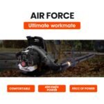 MTM 65CC Petrol Backpack Leaf Blower - Commercial 2 Stroke Garden Yard Tool Back - Image 3