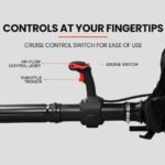 MTM 65CC Petrol Backpack Leaf Blower - Commercial 2 Stroke Garden Yard Tool Back - Image 8
