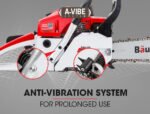 Baumr-AG 52CC Petrol Commercial Chainsaw 20 Bar E-Start Chain Saw - Image 5