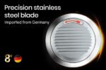 EUROCHEF 8 Inch Commercial Meat Slicer 280W Electric Food Cutting Machine, Deli Shaver Cutter 200mm - Image 4