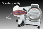 EUROCHEF 8 Inch Commercial Meat Slicer 280W Electric Food Cutting Machine, Deli Shaver Cutter 200mm - Image 6