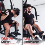 PROFLEX Home Gym Exercise Machine Fitness Equipment Weight Bench Press Set 100lbs - Image 5