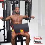 PROFLEX Home Gym Exercise Machine Fitness Equipment Weight Bench Press Set 100lbs - Image 6