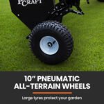 PlantCraft Tow Behind Plug Lawn Aerator 1m (40") Wide, Universal Hitch for Ride on Mower, Garden Tractor - Image 5