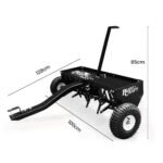 PlantCraft Tow Behind Plug Lawn Aerator 1m (40") Wide, Universal Hitch for Ride on Mower, Garden Tractor - Image 6