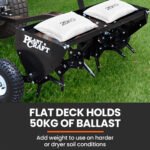 PlantCraft Tow Behind Plug Lawn Aerator 1m (40") Wide, Universal Hitch for Ride on Mower, Garden Tractor - Image 7