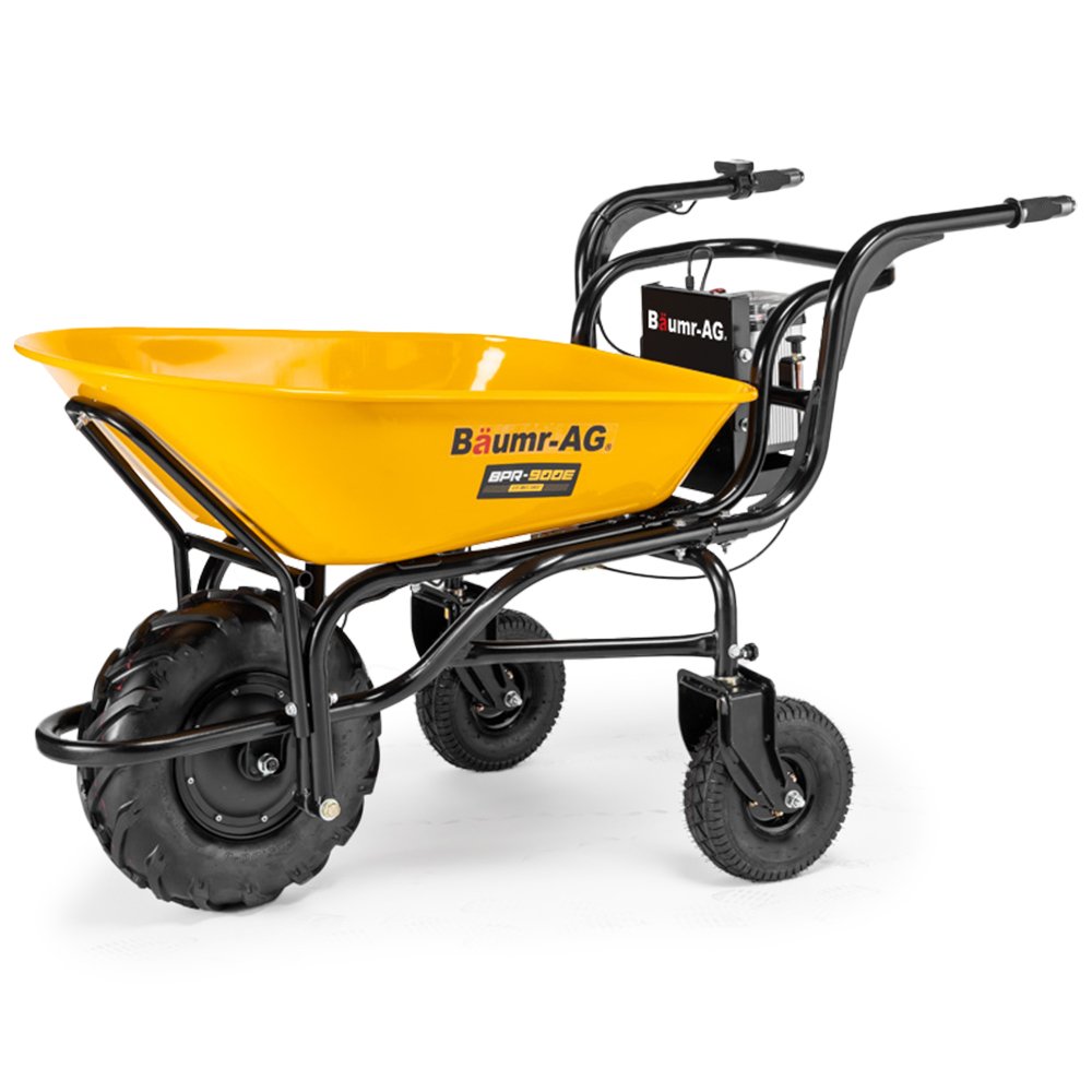 V219-GDTPBWBM9CEA-202503031030-00 Baumr-AG 40V Battery Powered Wheelbarrow Motorised Electric, 100L Bucket Volume, 3 Wheel, 260KG, Lifting Bucket - Image 1