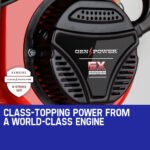 GENPOWER 4.2kW Peak 3kW Rated Generator Single-Phase Petrol - Site Portable - Image 3