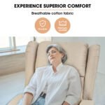 FORTIA Electric Recliner Lift Heat Chair for Elderly, Massage, Heat Therapy, Aged Care, Beige - Image 8