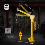 T-REX 12V 800kg 360 Degree Swivel Lifting Crane, for Ute Truck Workshop - Image 2