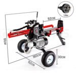 Baumr-AG 20 Ton Electric Log Splitter 20T Heavy-Duty Wood Cutter Hydraulic Fire Wood Block Axe - Image 2