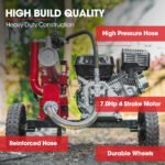 BAUMR-AG 12 Tonne Petrol Hydraulic Wood Log Splitter, - HPS400 - Image 6