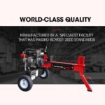 Baumr-AG 20 Tonne Hydraulic Petrol Log Splitter 8HP Wood Firewood Cutter - HPS600 - Image 2