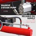 Baumr-AG 20 Tonne Hydraulic Petrol Log Splitter 8HP Wood Firewood Cutter - HPS600 - Image 6