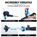 POWERBLADE LN4 20V Cordless Electric Line Trimmer & Garden Edger Kit, with Battery and Fast Charger - Image 4