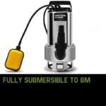 PROTEGE 2000W Submersible Dirty Water Pump Bore Tank Well Steel Automatic - Image 4