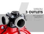 Warton 8HP 1.5 & 2 Petrol High Pressure Water Transfer Pump Irrigation Fire Fighting - Image 6
