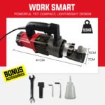 Baumr-AG 16mm Rebar Cutter Hydraulic Electric Reo Bar Portable Machine Re 850W - Image 5