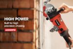 BAUMR-AG Wall Chaser Machine Concrete Chasing Tool Electric Brick Grinder Saw - Image 3