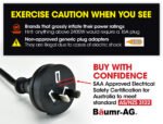 BAUMR-AG Wall Chaser Machine Concrete Chasing Tool Electric Brick Grinder Saw - Image 4