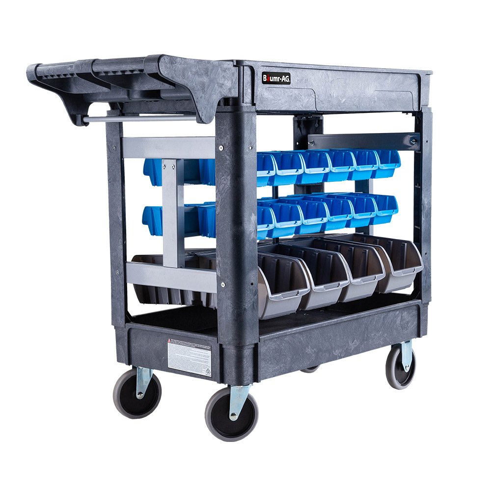 V219-STRBCTBMRA30B-STRBCTBMRA30B-00 Baumr-AG Parts Bin Trolley Service Utility Cart Storage Mobile Tool Workshop - Image 1