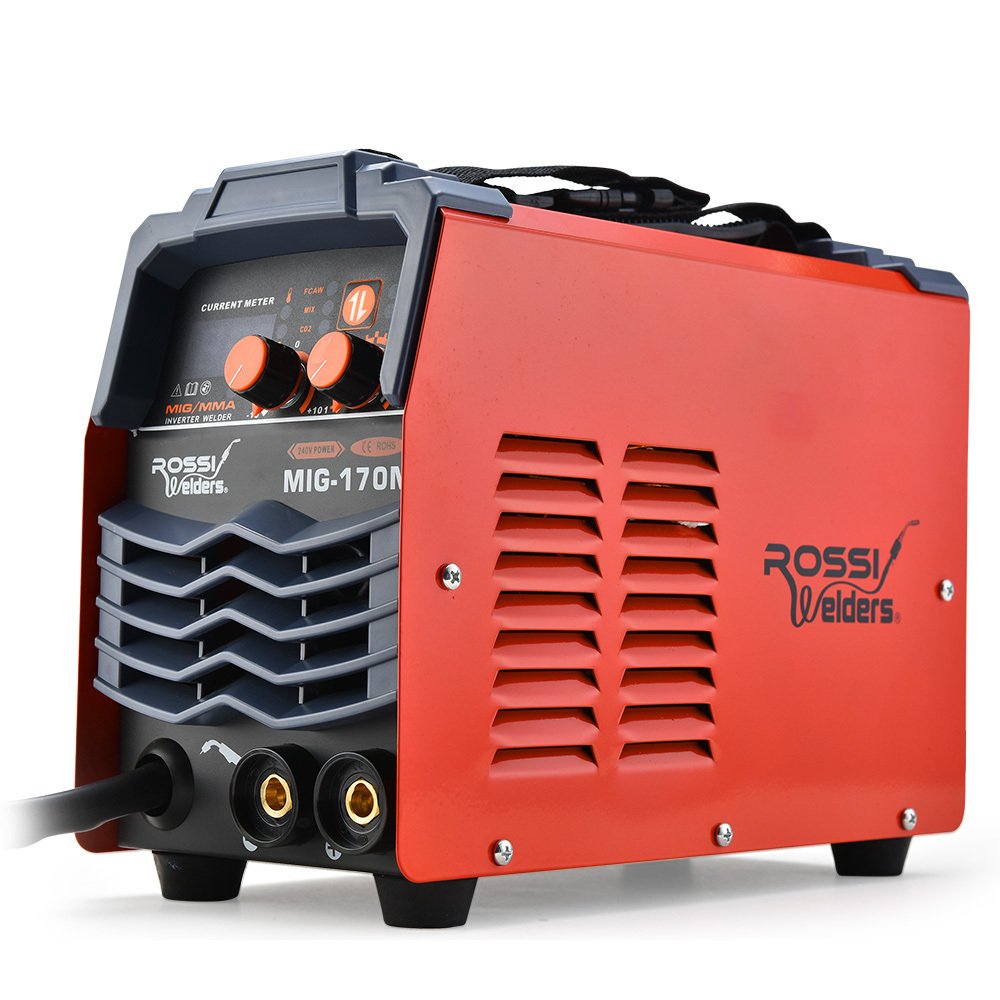 V219-TOLWDRROB1C7-74377-00 ROSSI 170Amp MIG ARC Stick Welder, with Carry Case & Accessories, 15A Plug - Image 1
