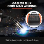 ROSSI 120 Amp Inverter Welder, 3in1 Portable MMA ARC /MIG Gasless /Lift-TIG Welding Machine, 15A Plug - Image 4