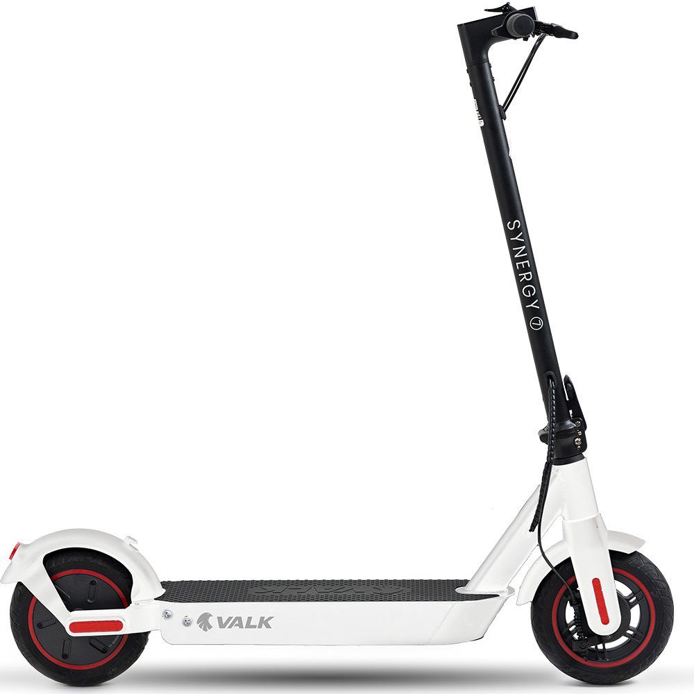 V219-TRNESCVAS7WA-225454-00 VALK Synergy 7 Electric Scooter, 500W 15Ah, AU Compliant, Motorised eScooter for Adults, White - Image 1