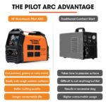 ROSSI 60A Plasma Cutter, Non-Touch Pilot ARC for Easy Cuts of Painted or Rusty Metals, DC Inverter Cutting Machine - Image 5