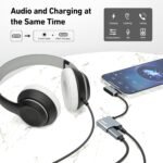 BENFEI USB C to Audio Jack Adapter with 60W Fast Charging - Image 2