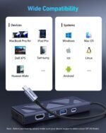 BENFEI 000389GY M.2 NVMe Enclosure with USB-C Hub - Image 7