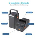 CHOETECH B664 50000mAh PD65W Power Bank with LED Flashlight LCD Display - Image 2