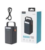 CHOETECH B664 50000mAh PD65W Power Bank with LED Flashlight LCD Display - Image 4