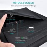 CHOETECH SC007 Solar Panel Portable Charger 80W 18V with USB-C PD 30W - Image 6