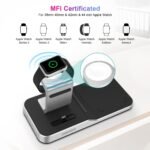 CHOETECH T316 4-in-1 Wireless Charging Station for iPhone/Apple Watch/iPod and all Qi Wireless Cell phones - Image 3