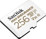 Sandisk Max Endurance Microsdxc Card SQQVR 256G (120 000 HRS) UHS-I C10 U3 V30 100MB/S R 40MB/S W SD Adaptor SDSQQVR-256G-GN6IA - Image 2