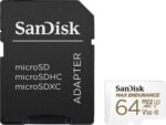 Sandisk Max Endurance Microsdxc Card SQQVR 64G (30 000 HRS) UHS-I C10 U3 V30 100MB/S R 40MB/S W SD Adaptor SDSQQVR-064G-GN6IA - Image 3