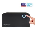 Simplecom SD326 USB 3.0 to SATA Hard Drive Docking Station for 3.5" and 2.5" HDD SSD - Image 2