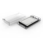 Simplecom SE301 3.5" SATA to USB 3.0 Hard Drive Docking Enclosure Clear - Image 2