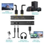 Simplecom DAC10 HDMI 2.0 to USB 4K@60hz Video Capture Card Stream and Record in 4K 60FPS - Image 4